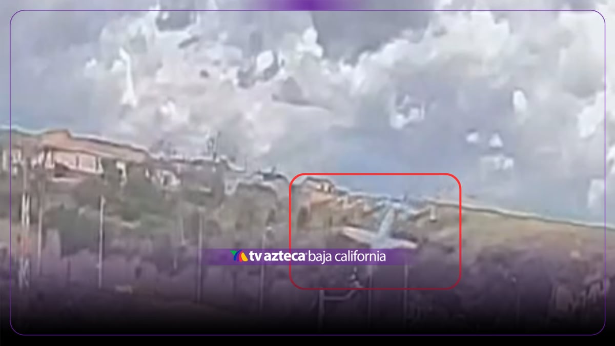 VIDEO: Accidente aéreo en Ecuador: avioneta termina fuera de la pista y cae a una pendiente