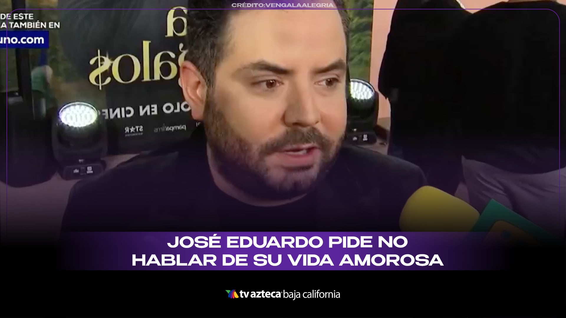 José Eduardo Derbez cambia las reglas con la prensa y pone límites sobre su vida privada