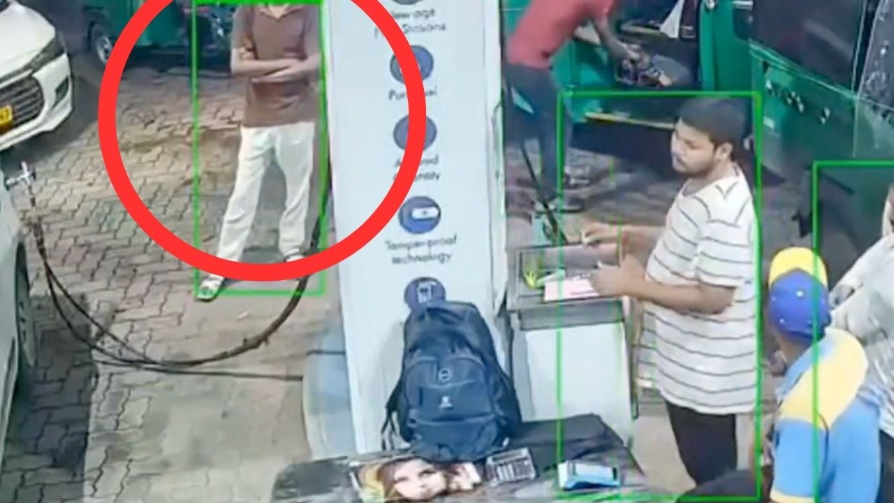 ¡No sobrevivió al impacto! Manguera de gasolina golpea a trabajador en la nuca y termina en tragedia; VIDEO