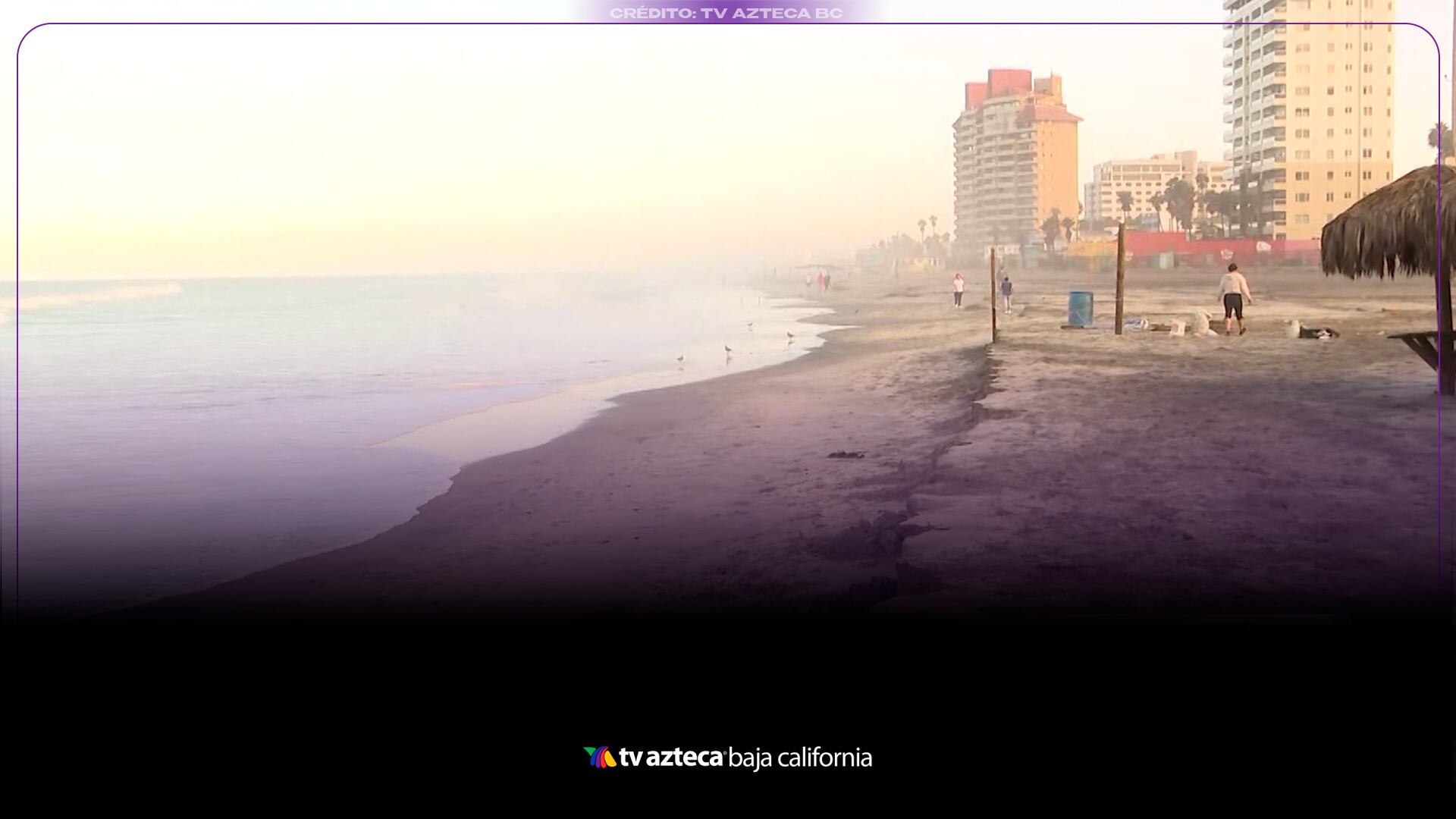 ¡El mar sorprende a Rosarito! Marea alta preocupa a comerciantes y visitantes