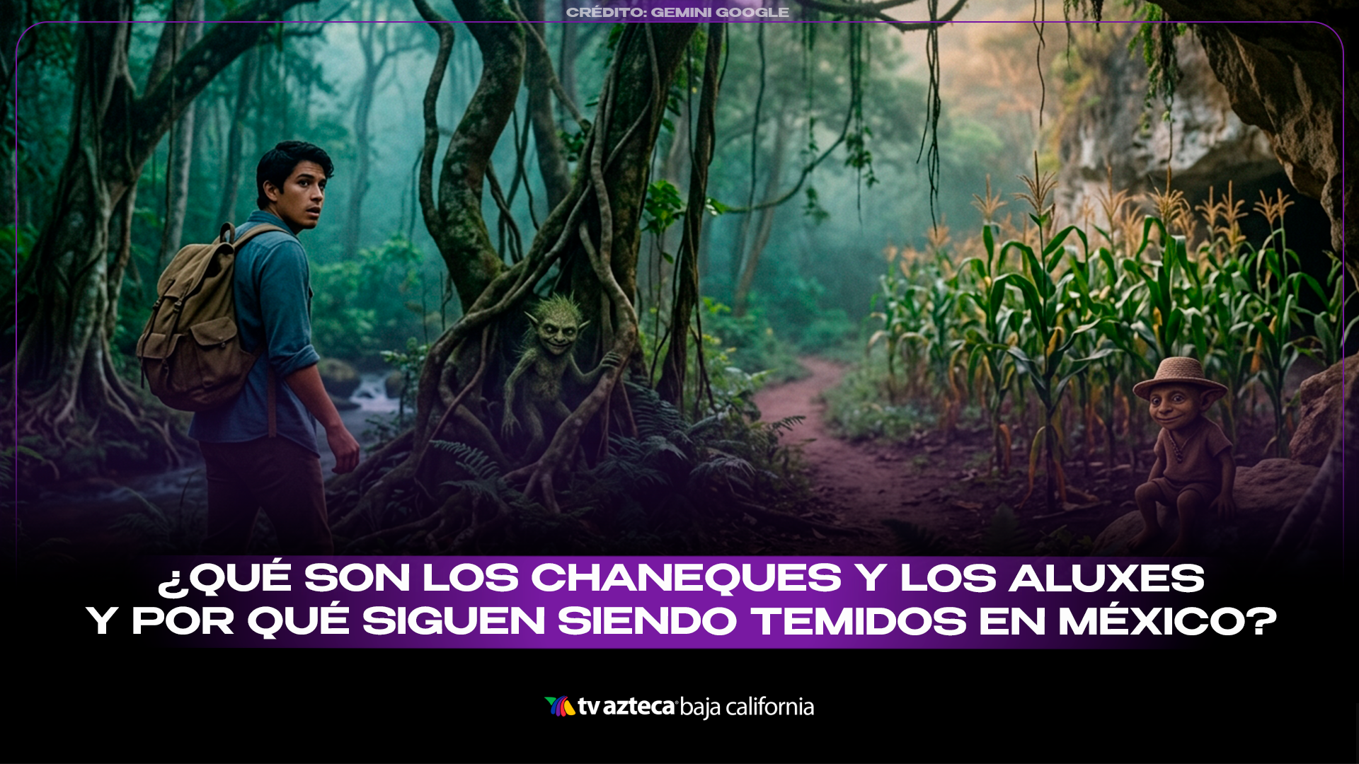 ¿Qué son los chaneques y los aluxes? Historia y mitología del monte