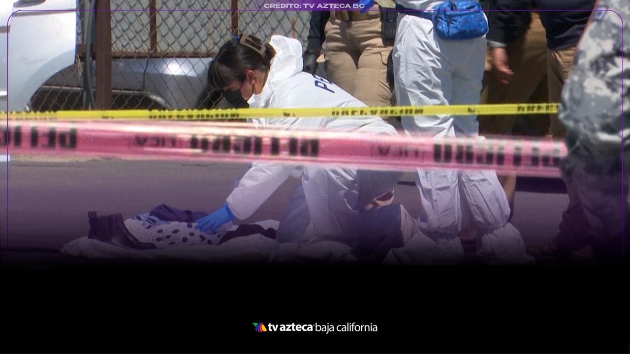 ¡A plena luz del día! Matan a balazos a hombre que viajaba en bicicleta en el Centro de Tijuana