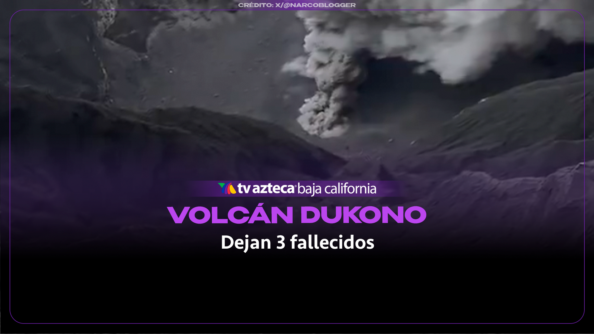 Erupción del volcán Dukono deja tres muertos; investigan a operador turístico