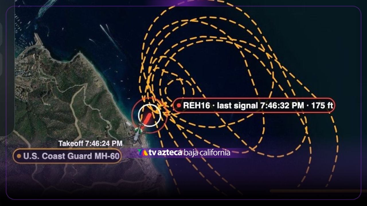 ¡Tragedia frente a California! Helicóptero cae al océano poco después de despegar, dejando víctimas y un desaparecido | VIDEO