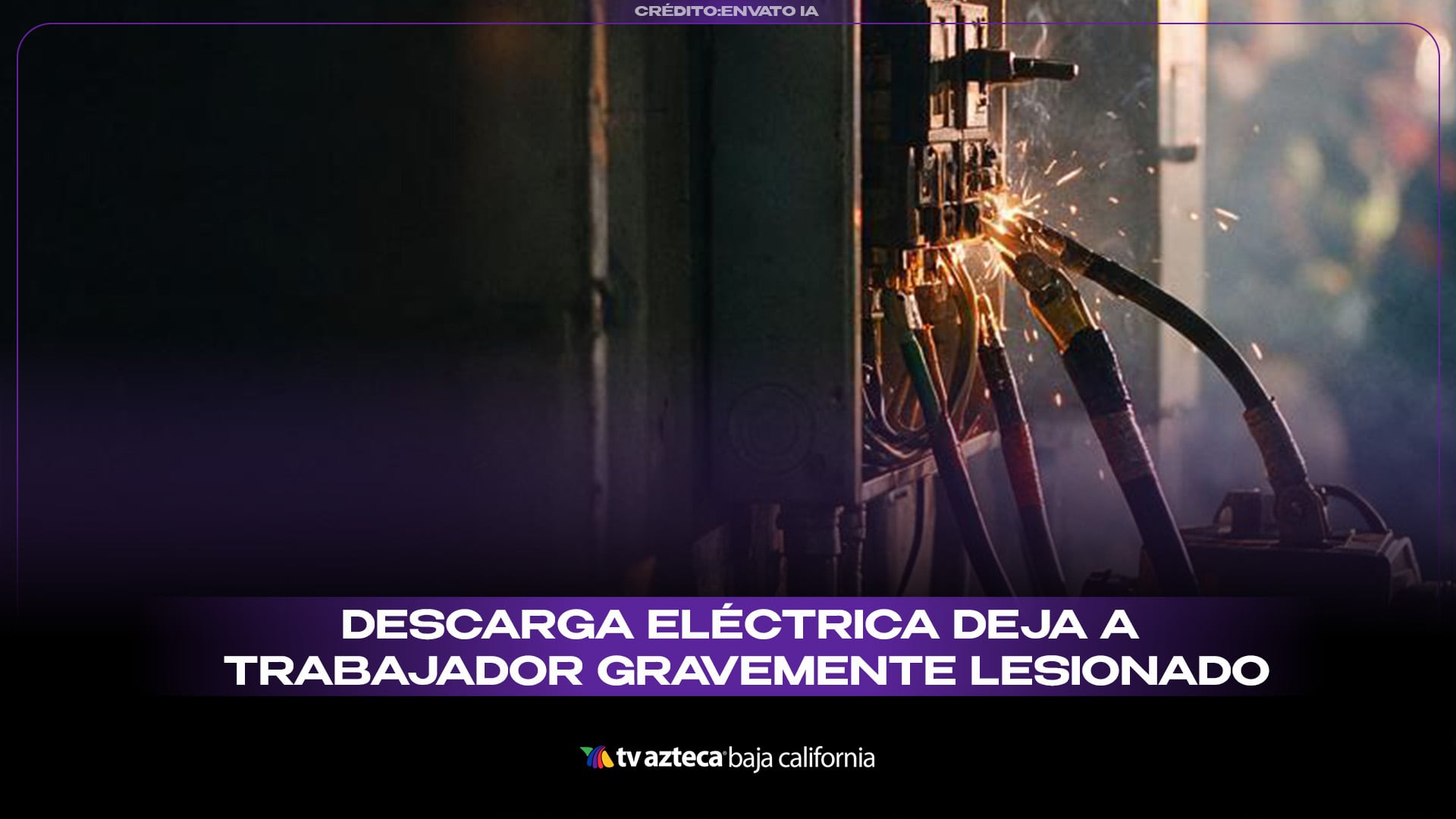 Descarga eléctrica deja a un trabajador gravemente herido en Lomas de Matamoros, Tijuana