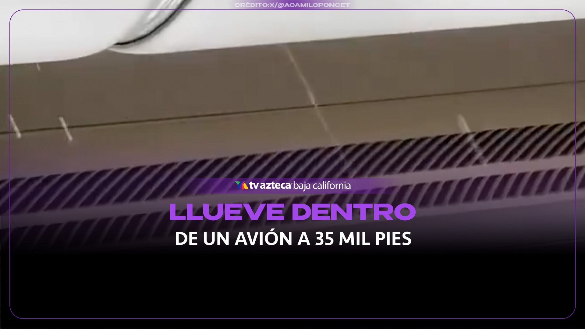 VIDEO: Pasajeros de Emirates se cubren con cobijas tras filtración de agua en pleno vuelo